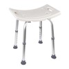 Ez2care Shower Chair, Adjustable Non-Slip Shower Bench with Suction Feet,