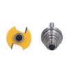 1/2in Router Bit 6 Bearing Slot Cutter for Multiple Depth