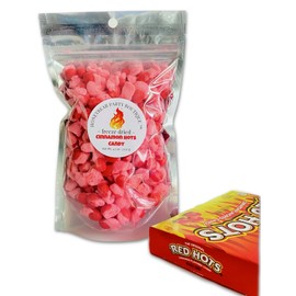 Freeze Dried Cinnamon Hots Candy - 5 oz - Made with Red Hots - Shipped in a Box