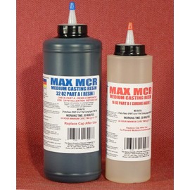 MAX MCR Electronic Grade Epoxy Potting Compound for Printed Circuit Boards, Electronic Encapsulation, Waterproofing, Permanent Circuit Masking, None Conductive Epoxy Resin, DC/AC Up to 500 Volts