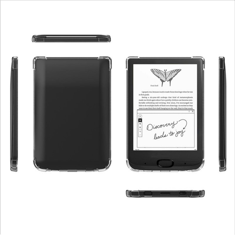 GIOPUEY Case for Pocketbook Basic 4, Soft TPU Back Cover,