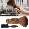 Neck Duster Set, Fast Cleaning Soft Nylon Bristle Barber Brush