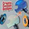 LiME LiNE 1/8" Flexible Vinyl Fineline Masking Tape for Pinstriping