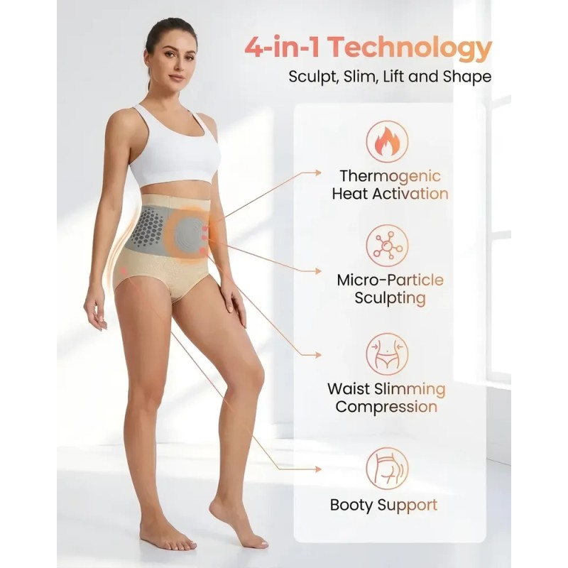 Pantalones Cortos Termogénicos Para Esculpir Grasa 4 En 1