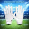 RIGWARL Football Gloves Men, Youth & Adult Football Gloves, Performance