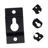 Gadpiparty 20pcs Heavy Duty Iron Keyhole Speaker Hangers Sturdy Wall