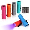 EverBrite 30-Pack Mini Flashlight Set and 6-Pack Black Light Flashlight,