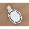 AFP AS-709 Jesus Christ Pendant 925 Sterling Silver, Sterling Silver