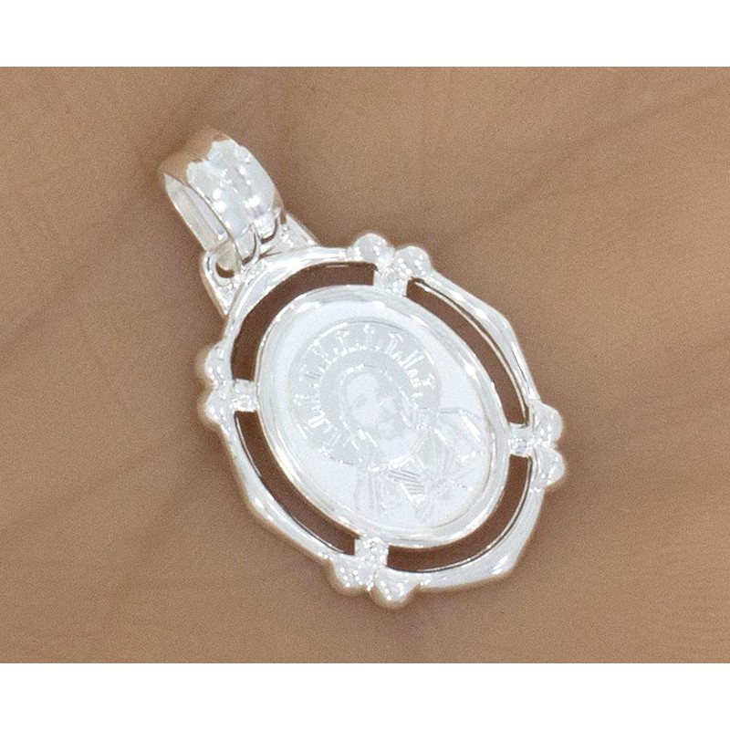 AFP AS-709 Jesus Christ Pendant 925 Sterling Silver, Sterling Silver