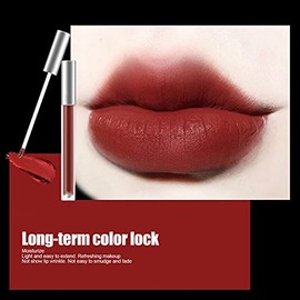 Juego de 16 brillos de labios de color mate, de larga duración, hidratante, antiadherente, pintalabios líquidos, herramienta cosmética para mujeres