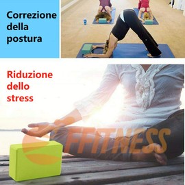 FFitness Yoga Brick Unisex Assorted Unique