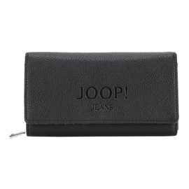 Joop! Jeans Lettera 1.0 Europe Wallet RFID Protection 18 cm, black, Elegant