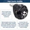 DERASL High Pressure Washer Nozzle, 6 in 1 High Pressure