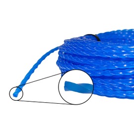 Cost Wise Strong TWIST strimmer/brush cutter line 15m length,less noise, (2.4mm)