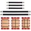 Table Cloth Holder Clips Hidden Strap 5 Pack - Adjustable