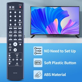 Nue RC-1131 Replacement Remote Control for Denon AV Receiver PMA-510AE PMA-710AE PMA510AE Black