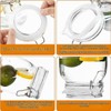 TEOZBLU Pack of 4 Replacement Preserving Jars Seals, Preserving Rings,