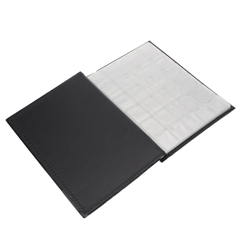 Coin Collecting Holder Album 250 Pockets Transparent PVC Thick Waterproof