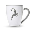 GMUNDNER KERAMIK Breakfast Cup Max Capacity: 0.3 Litres Grey Deer