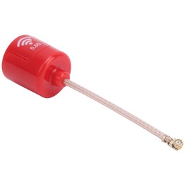 QANYEGN 5.8Ghz RHCP Antenna, 2.8dBi Long Range Antenna, High Gain UFL Interface Long Aerial for RC Aircraft FPV (Red)
