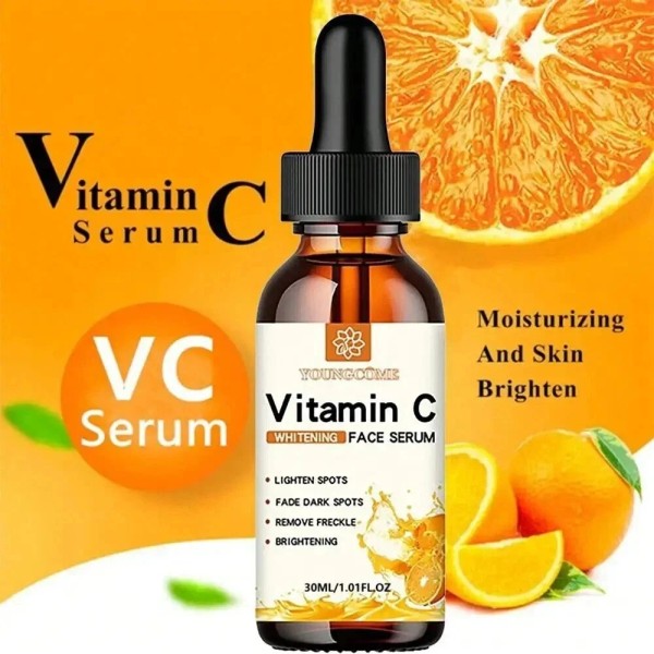 Unbranded Vitamin C Facial Essence Contains Hyaluronic Acid Dark Spot