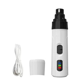 ONRSV Silent Groom Pro Nail Grinder, 2-Speed Rechargeable USB Dog Nail Trimmers, Low Noise 50dB, Gentle Electric Dog Nail Grinder & Cat Nail Trimmer for Large Medium Small Dogs & Cats