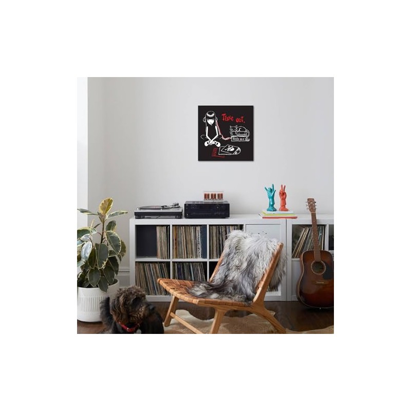 ART.COM Wall Premium Giclee Print Tune Out by Emily the