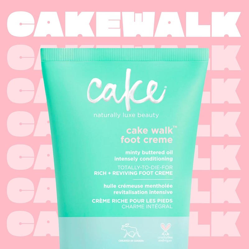Cake Beauty Walk Triplemint Foot Creme