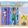 2 Pack Microfiber Thin Beach Towel Lightweight 71x32 Oversized Extra