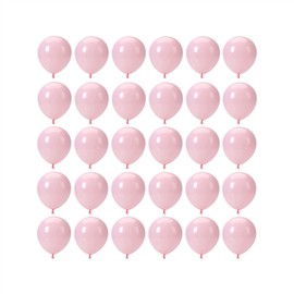 5 inch Pastel Pink Party Balloons, 100 pcs Mini Macaron Pink Latex Balloons for Birthday Wedding Baby Shower Decorations (Pastel Pink)