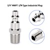 AIRTOON 4-Way Straight Air Manifold Splitter, Line Type Air Compressor