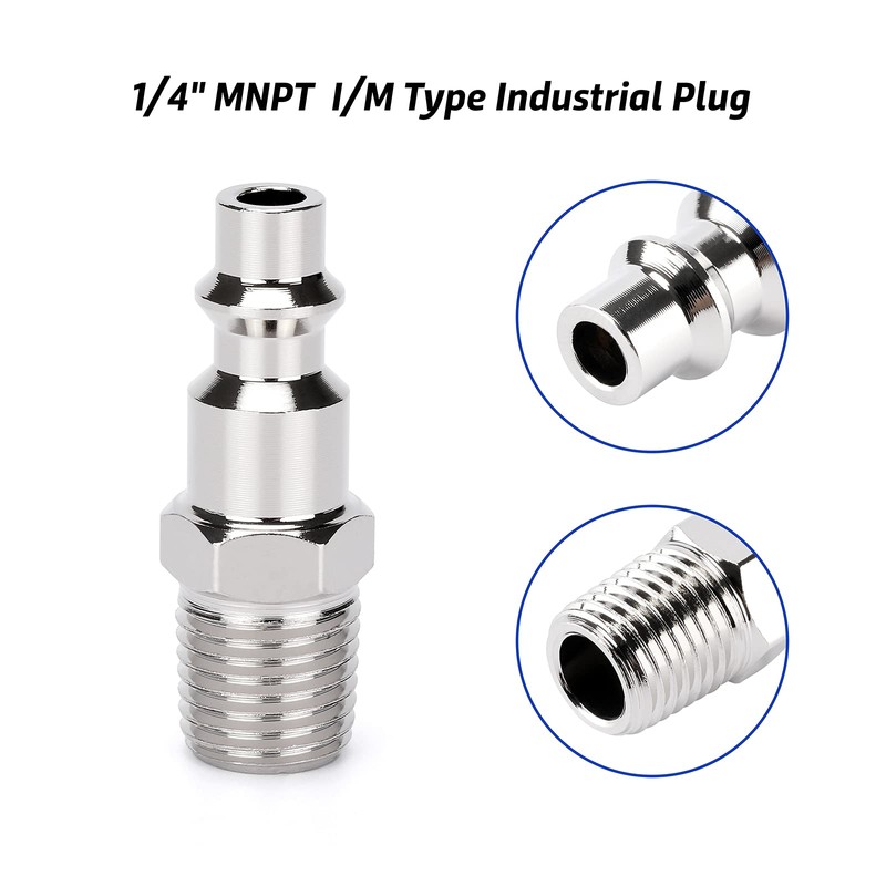 AIRTOON 4-Way Straight Air Manifold Splitter, Line Type Air Compressor