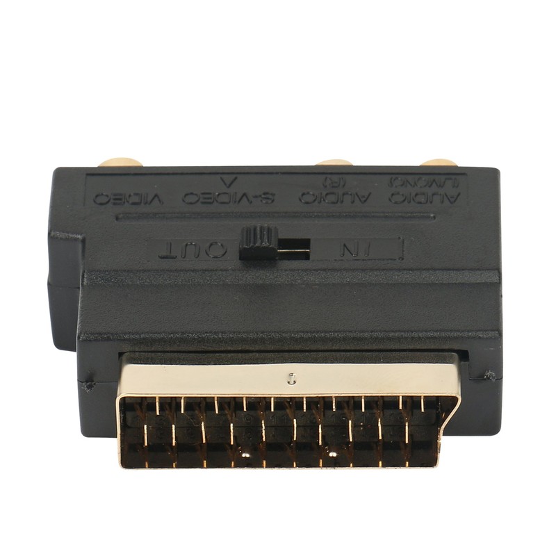 AV Cable With / Without Scart Adapter Fits For Gamecube