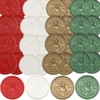 Northpole Calcomanías de sello de cera ONWINPOR para Navidad, 50