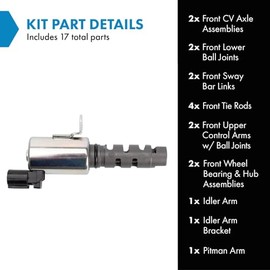 TRQ TRQ Intake Variable Valve Timing Solenoid Compatible with 2011-2017 Chrysler 200 2007-2010 Sebring 2008-2014 Dodge Avenger 2007-2012 Caliber 2009-2020 Journey 2007-2017 Jeep Compass Patriot