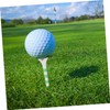 KOMBIUDA 20pcs Professional Golfs Tees Plastic Golfs Tees Plastic Golfs