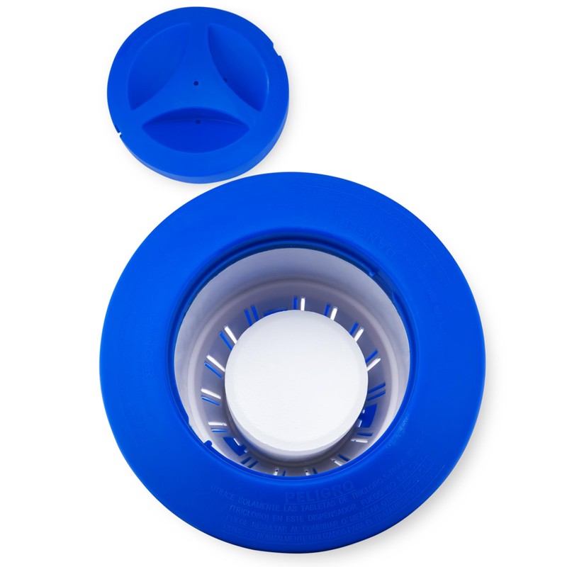 WaterWarden Floating Pool Chemical Dispenser – X-Large 7.5” Chlorine or