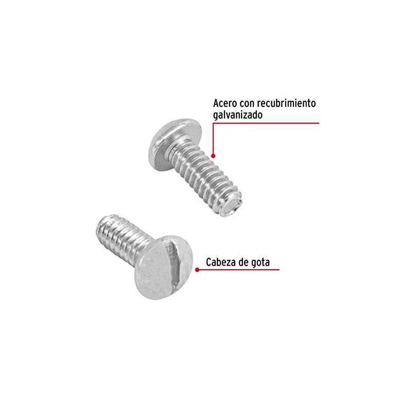 Fiero TORE-3/16X1/2, Tornillo tipo estufa de 3/16" x 1/2"