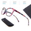 MODFANS Reading Glasses Women 4 Pack Ladies Readers Spring Hinge