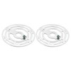 PATIKIL 4" Light Fixture Mounting Bracket, 2 Pack Light Crossbar