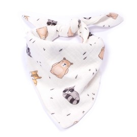 FELLSOCKE süßes Hundehalstuch Bandana waschbar aus Baumwolle (4-Friends, 90x58x58 cm)