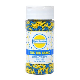Mystic Sprinkles The Big Game Jimmy Mix 3oz Bottle (Blue & Yellow)