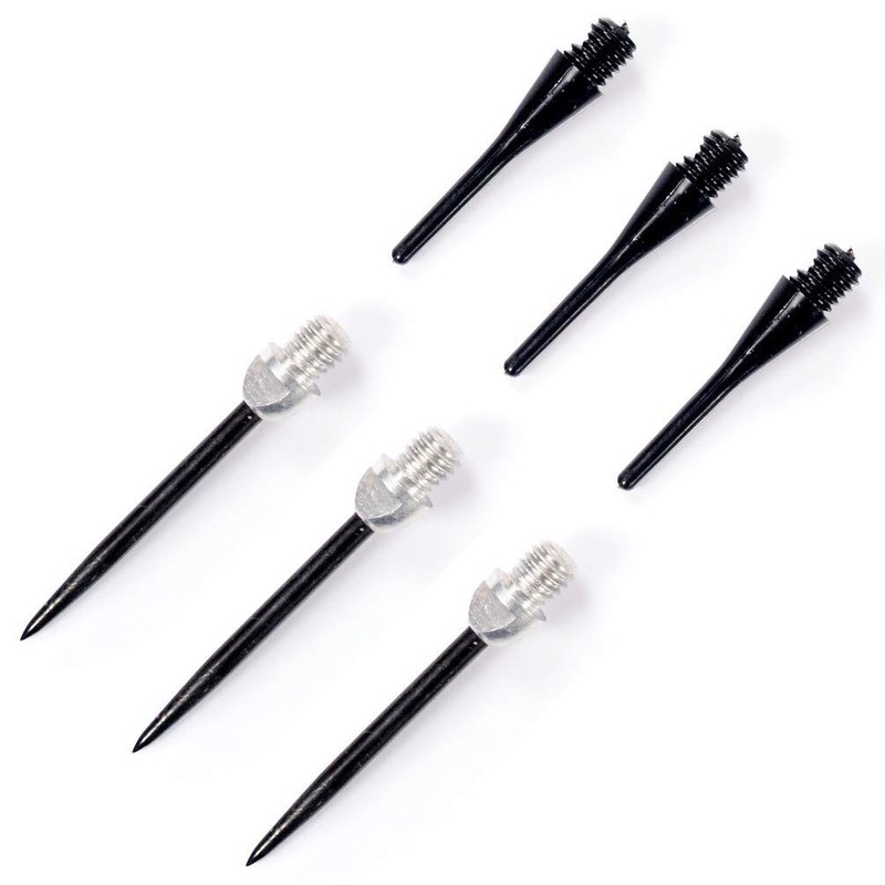 CUESOUL Black Scorpion 18g 85% Tungsten Soft Tip Darts Set