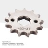 GOOFIT 17mm Front Sprocket for Motorcycle Dirt Bike ATV (420-13T)