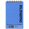 Maruman A7 memo emumemo 6 mm Width ruled Blue n595 a – 02 00498707 [Bulk buying 10 Books Set]