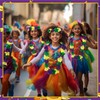 DECYOOL 48Pcs Mardi Gras Leis Bulk Set for Party Favors
