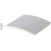 bianco Shabby® Glass Paper Professional Corundum with Sponge for Finger