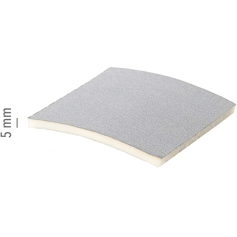 bianco Shabby® Glass Paper Professional Corundum with Sponge for Finger