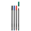 Idena 516186 Fineliner Pens Width 0.4 mm Pack of 4
