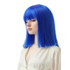Prettyland Event C696 Women's Bob Straight Fringe Wig Medium Length